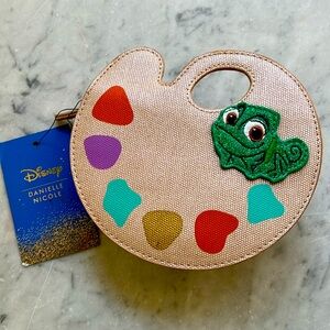 Danielle Nicole clutch featuring Pascal from Disney's Tangled (Rapunzel) NWT